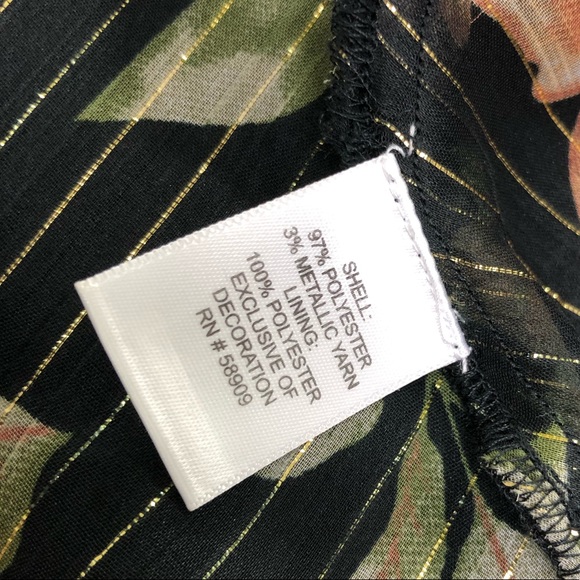 New Chelsea & Violet Sheer Blouse With Tassels - Picture 8 of 8